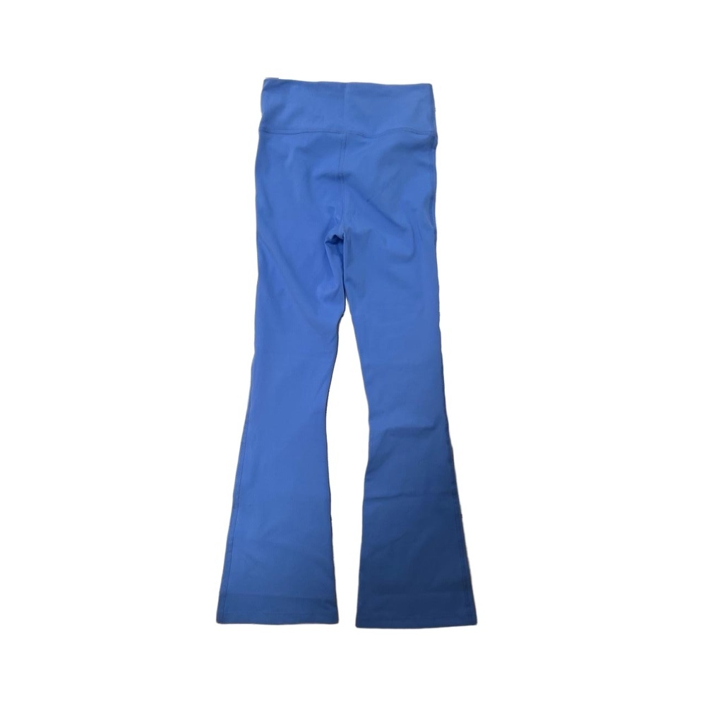 NWT Nike Kids' One Girls' Dri-Fit Flared Leggings M Blue High-Waisted DM7682-441 - Picture 3 of 9